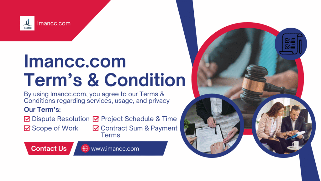 terms and condition imancc